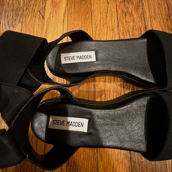Steven Madden Platform Sandals Size 7 (Black) - Picture 5 of 5